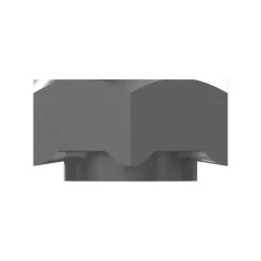 Caterpillar M4 x 0.7mm Hex Weld Somun — açılı görünüm