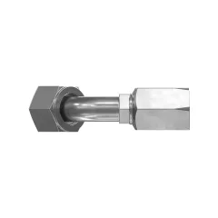 Caterpillar 45° Reusable ORFS Coupling — açılı görünüm