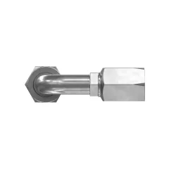 Caterpillar 90°S Reusable ORFS Coupling — açılı görünüm