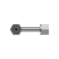 Caterpillar 90°L ORFS Reusable Coupling — açılı görünüm
