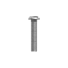 Caterpillar Nein. 8 (.164)"-32 x 7/8"gerundete Pan Head Interne Hex-Schraube — Dreiviertelansicht