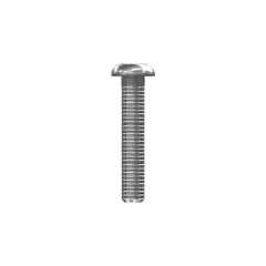 Caterpillar Nein. 8 (.164)"-32 x 7/8"gerundete Pan Head Interne Hex-Schraube — Dreiviertelansicht