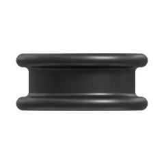 Caterpillar 35mm Inner Diameter Flanged Rubber Grommet — three-quarter view