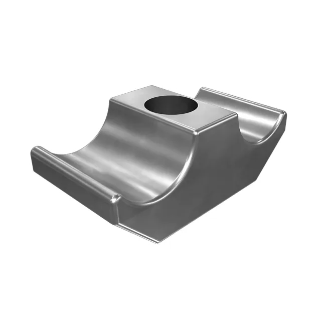 Dual Tube Half Saddle Clamp