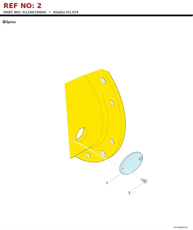 TAPPING SCREW 2 M6SF M 5 X 16