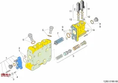 Epiroc END PIECE SET — schéma technique