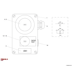 Epiroc DIODE — technische Zeichnung