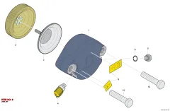 Epiroc LABEL SET, Rock Drill — technical diagram