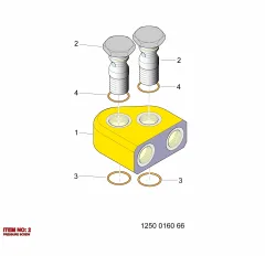 Epiroc PRESSURE SCR — technische Zeichnung