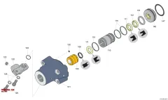 Epiroc BAGUE D'ÉTANCHÉITÉ — schéma technique