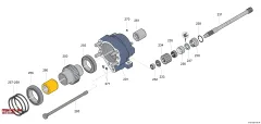 Epiroc GEAR MUHAFAZA, Kaya Delici — teknik çizim