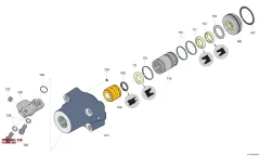 Epiroc FLUSHING HEA — diagrama técnico