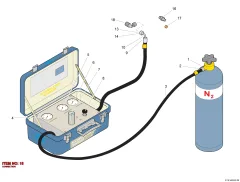 Epiroc CONNECTION, Rock Drill — technical diagram
