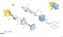Epiroc SCREW, Underground Jumbo — technical diagram
