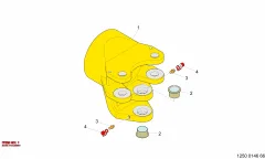 Epiroc BOOM ATTACHMENT — schéma technique