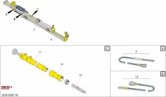 Epiroc RETURN ROPE, Rock Drill — technical diagram