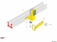 Epiroc GUÍA DE MANGUERA — diagrama técnico
