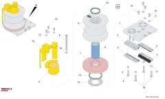 Epiroc HORTUM DRUM, Kaya Delici — teknik çizim