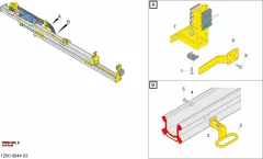 Epiroc GUÍA DE MANGUERA — diagrama técnico