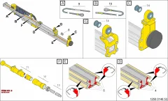 Epiroc RETURN ROPE — diagrama técnico