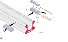 Epiroc HOLDER, Rock Drill — technical diagram