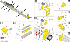 Epiroc LOWER PART — diagrama técnico