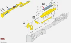 Epiroc HORTUM PROTECT, Kaya Delici — teknik çizim