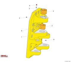 Epiroc BOM ATTACHMENT, Kaya Delici — teknik çizim