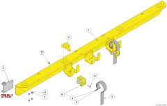 Epiroc RIEMEN TENSION — technische Zeichnung