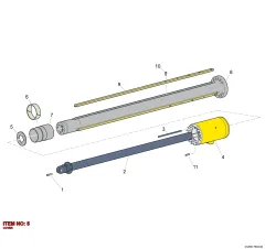 Epiroc KAPAK, Yeraltı Jumbosu — teknik çizim