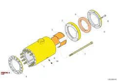 Epiroc KAPAK, Yeraltı Jumbosu — teknik çizim