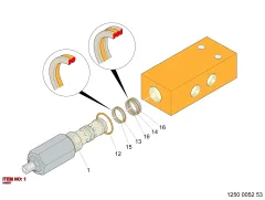 Epiroc İNSERT, Kaya Delici — teknik çizim