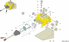 Epiroc LEVER SET — technische Zeichnung