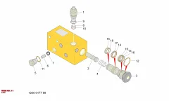 Epiroc O-RING — technische Zeichnung