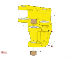 Epiroc BOM ATTACHMENT, Kaya Delici — teknik çizim