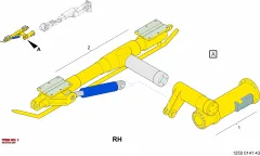 Epiroc ROTATION UNI, Kaya Delici — teknik çizim