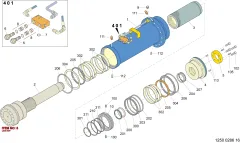 Epiroc ÉCROU FREIN — schéma technique