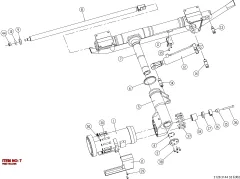 Epiroc FEED HALTER — technische Zeichnung