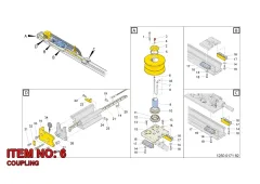Epiroc KAPLİN, Yeraltı Jumbosu — teknik çizim