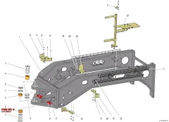 Epiroc LOCK NEEDLE, Kaya Delici — teknik çizim