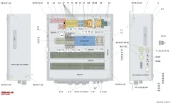 Epiroc RELAY SOCKET, Kaya Delici — teknik çizim