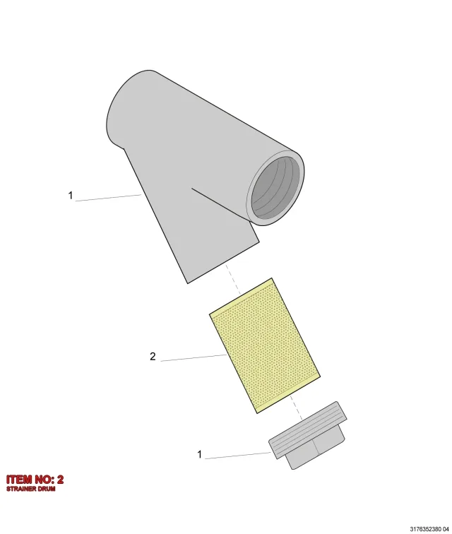 STRAINER DRUM