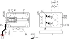 Epiroc END SOPORTE — diagrama técnico