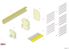 Epiroc MARKING PLAT — diagrama técnico