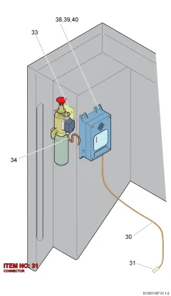 Epiroc STECKVERBINDER — technische Zeichnung