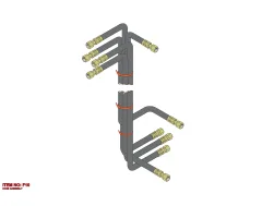Epiroc HORTUM GRUBU, Yeraltı Jumbosu — teknik çizim
