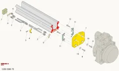Epiroc NİPEL, Yeraltı Jumbosu — teknik çizim
