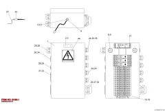 Epiroc PRESSURE SWI, Rock Drill — technical diagram