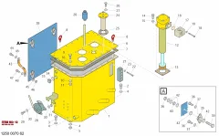 Epiroc RETURN FILTER, Rock Drill — technical diagram