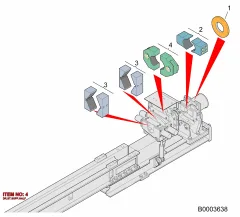 Epiroc DR.ST.SUPP.H, Rock Drill — technical diagram